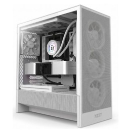 NZXT H5 Flow RGB (2024) White ( Emballage Ouvert ) Les Moyennes Tou...