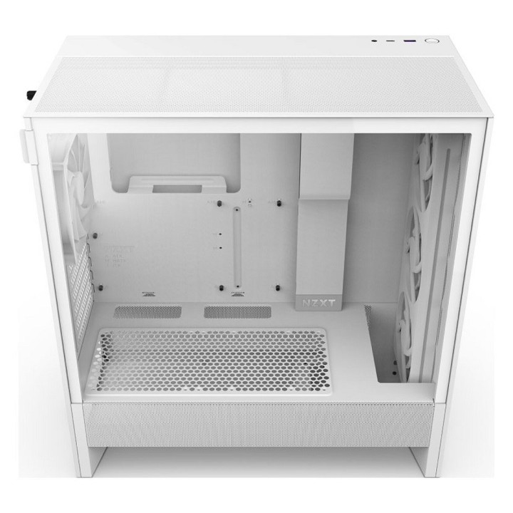 NZXT H5 Flow RGB (2024) White ( Emballage Ouvert ) Les Moyennes Tou...