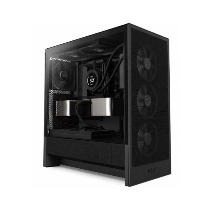 NZXT H5 Flow RGB (2024) Black ( Emballage Ouvert ) Les Moyennes Tou...