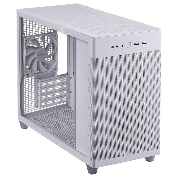 ASUS Prime AP201 TG White Les Minis Boitiers ASUS Maroc