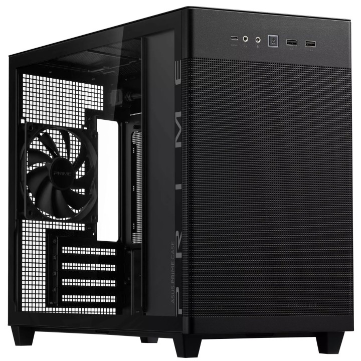 ASUS Prime AP201 TG Black Les Minis Boitiers ASUS Maroc