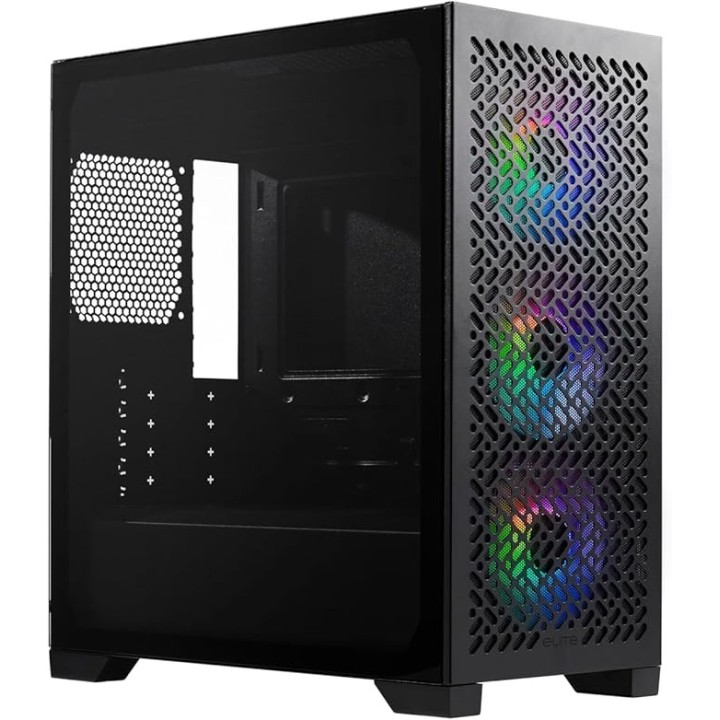 Cooler Master Elite 302 (Black) Les Minis Boitiers Cooler Master Maroc