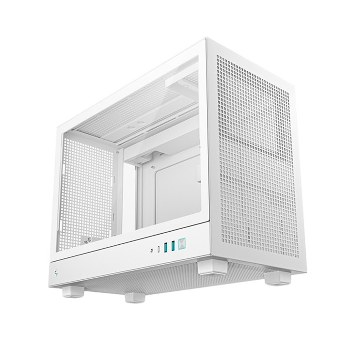 DeepCool CH160 PLUS (White) Les Minis Boitiers DeepCool Maroc