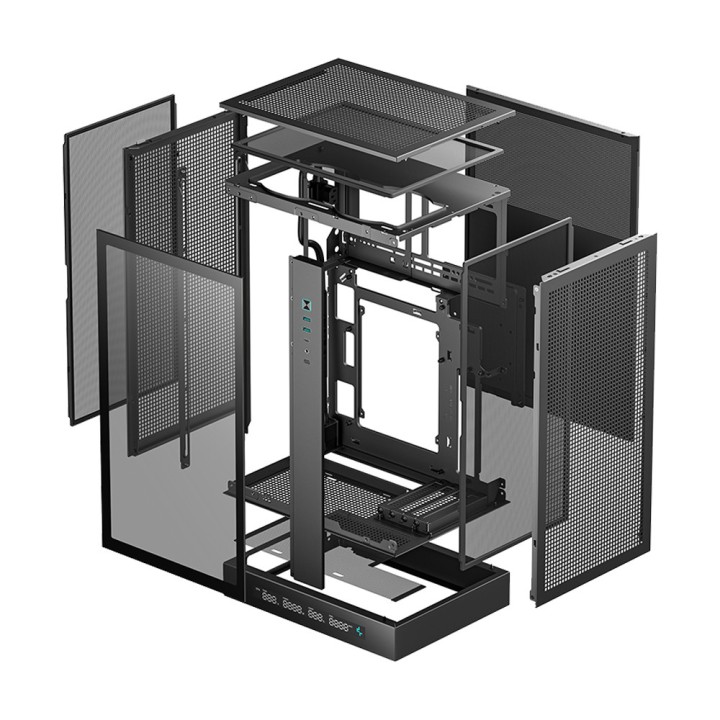 DeepCool CH270 DIGITAL Black Les Minis Boitiers DeepCool Maroc