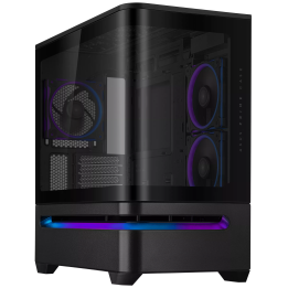 ASUS PRIME AP202 TG ARGB BLACK Les Minis Boitiers ASUS Maroc