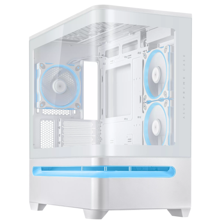ASUS PRIME AP202 TG ARGB WHITE Les Minis Boitiers ASUS Maroc