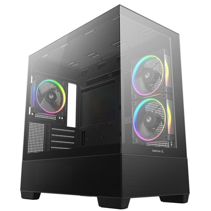 Deepcool CG380 3F Black Les Minis Boitiers DeepCool Maroc