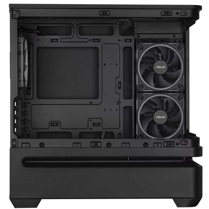 ASUS PRIME AP202 TG ARGB BLACK Les Minis Boitiers ASUS Maroc