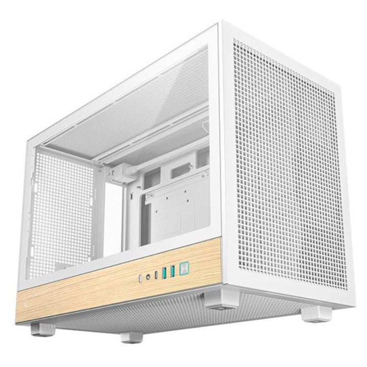 DeepCool CH260 Wood White Les Minis Boitiers DeepCool Maroc