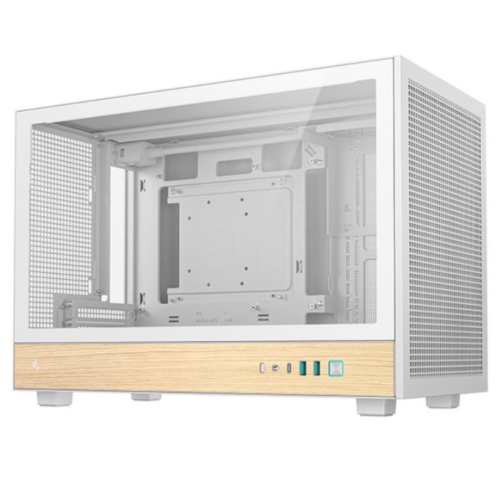 DeepCool CH260 Wood White Les Minis Boitiers DeepCool Maroc