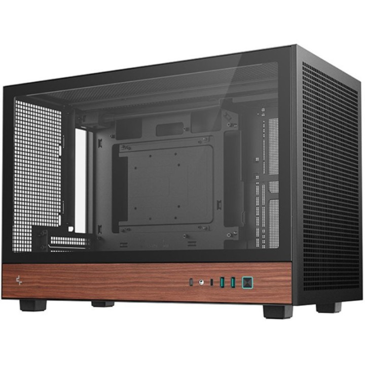 DeepCool CH260 Wood Black Les Minis Boitiers DeepCool Maroc