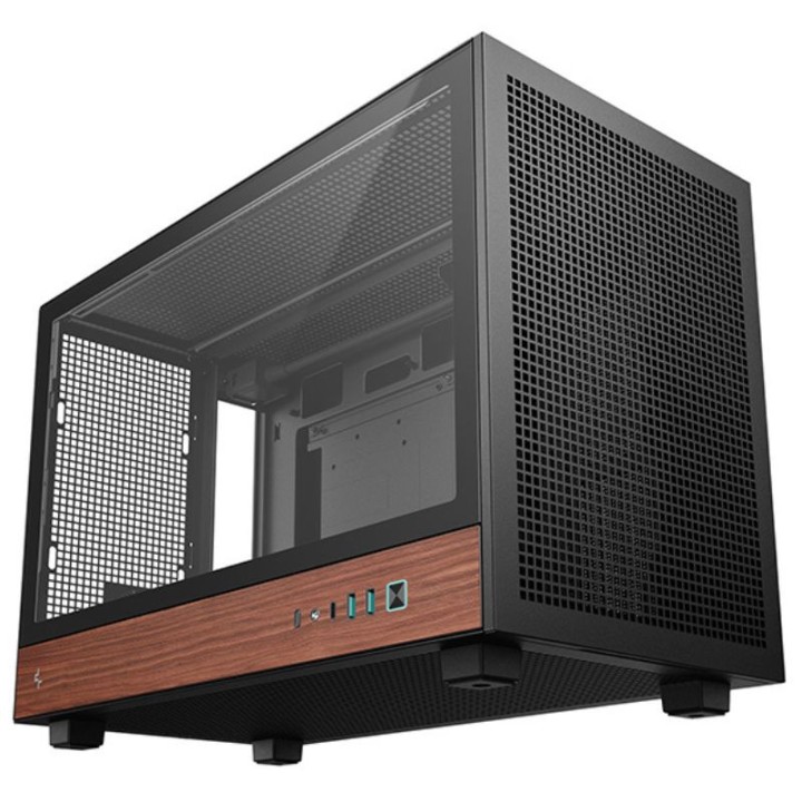 DeepCool CH260 Wood Black Les Minis Boitiers DeepCool Maroc