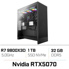 PC PRO UltraPC Ryzen 7 9800X3D/32GB/1TB SSD/RTX5070 PC Pro UltraPC ...