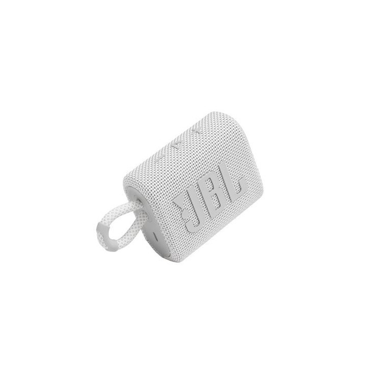 JBL Enceinte Go 3 Blanc Périphériques JBL Maroc