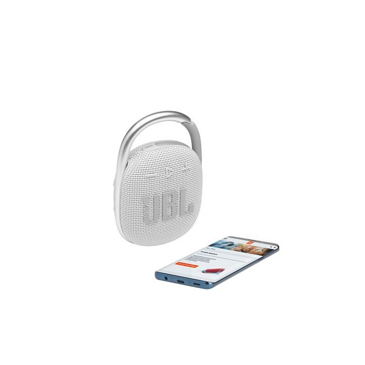 JBL Enceinte Clip 4 Blanc Périphériques JBL Maroc