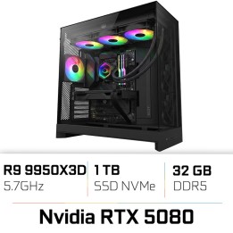 PC PRO UltraPC Ryzen 9 9950X3D /32GB/1TB SSD/RTX5080 PC Pro UltraPC...