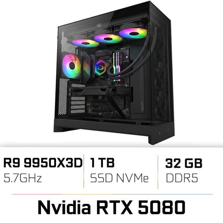 PC PRO UltraPC Ryzen 9 9950X3D /32GB/1TB SSD/RTX5080 PC Pro UltraPC...