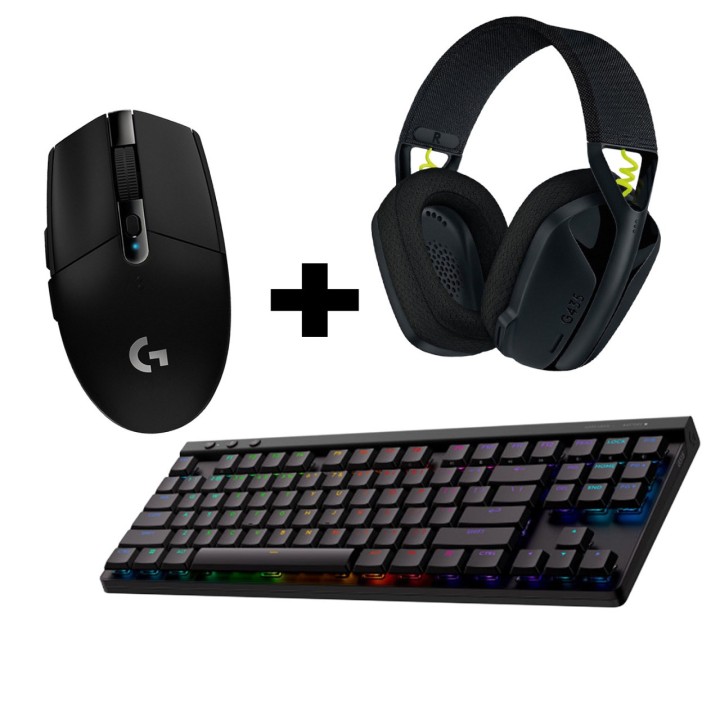 BUNDLE Logitech G305 + G435 + G515 TKL Périphériques Logitech Maroc