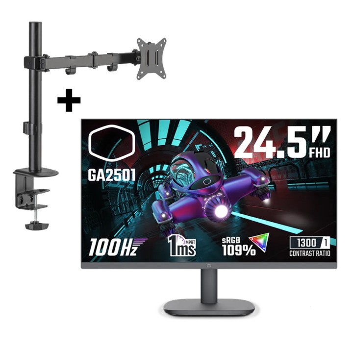 Bundle Cooler Master GA2501 24.5" 1ms IPS 100Hz + XTRMLAB X210C-66T...