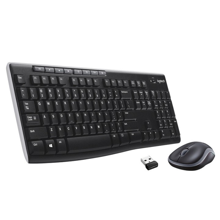 Logitech Desktop MK270 Sans-fil (AZERTY) Kits claviers/souris Logit...
