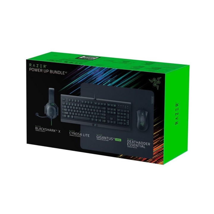 Razer Power Up V2 Bundle Clavier Cynosa Lite + Tapis Gigantus V2 La...