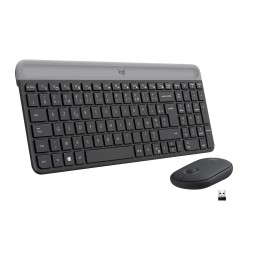 Logitech Desktop MK470 Sans-fil (AZERTY) Kits claviers/souris Logit...