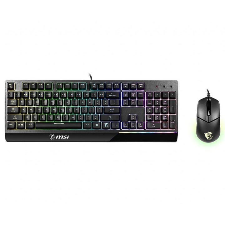 MSI Vigor GK30 + Clutch GM11 (Noir) Kits claviers/souris MSI Maroc