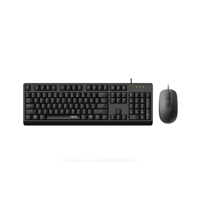 Rapoo Ensemble filaire Souris + Clavier Rapoo X130PRO (AZERTY Franç...