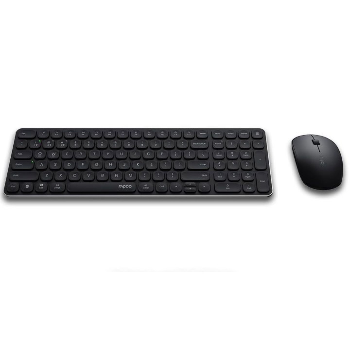 Rapoo Ensemble sans fil souris + clavier Rapoo 9320M (AZERTY França...