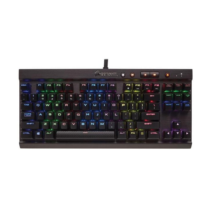 Corsair Gaming K65 LUX RGB Cherry MX Red Claviers Corsair Maroc