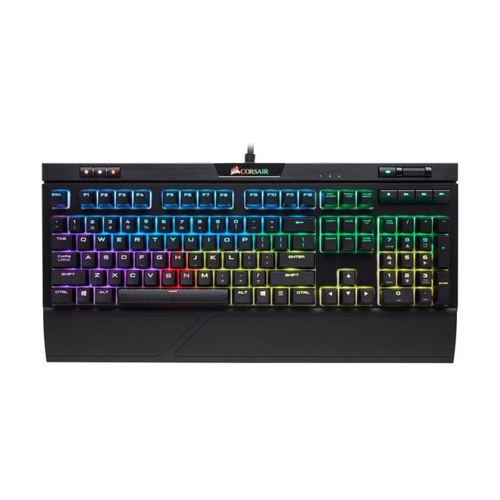 Corsair Gaming STRAFE RGB MK.2 Cherry MX Silent Claviers Corsair Maroc