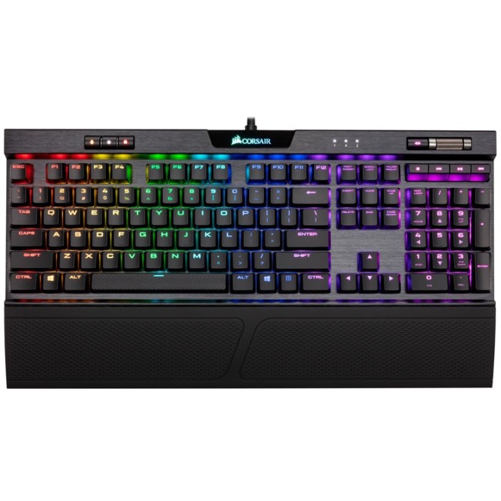 Corsair Gaming K70 RGB Rapidfire MK.2 Low Profile Cherry MX LP Spee...