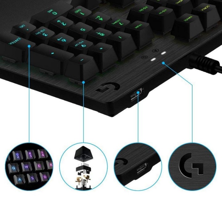 Logitech G513 RGB Switch Romer-G (Tactile Version) Claviers Logitec...
