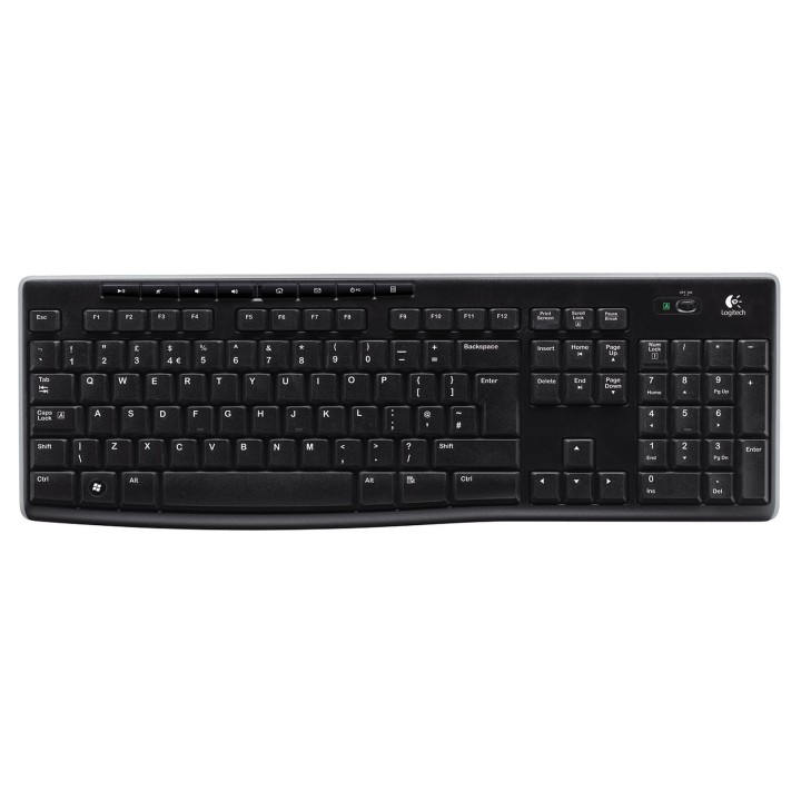Logitech K270 Sans-fil (AZERTY, Français) Claviers Logitech Maroc