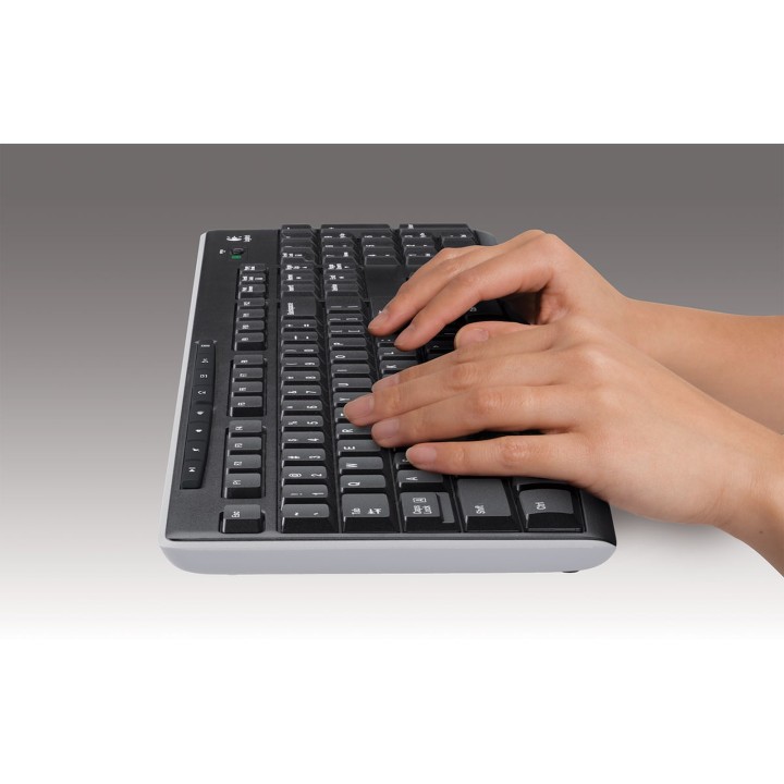 Logitech K270 Sans-fil (AZERTY, Français) Claviers Logitech Maroc