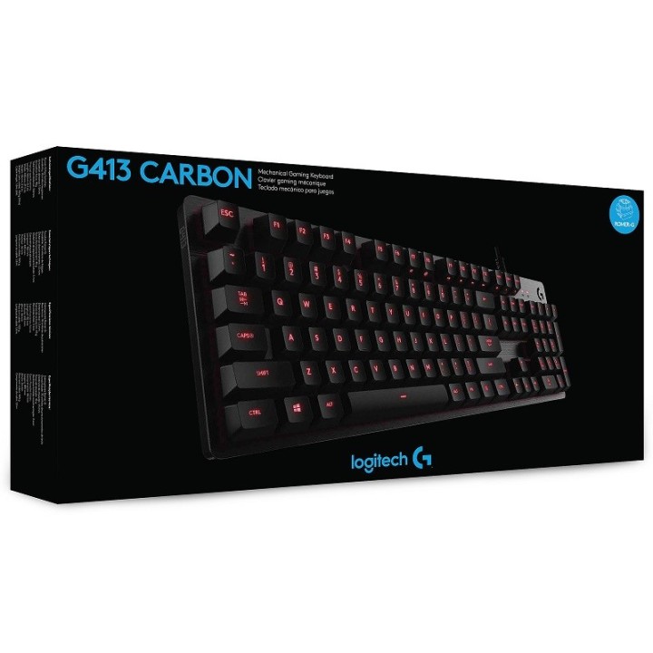 Logitech G413 Carbone (FR Azerty) Claviers Logitech Maroc