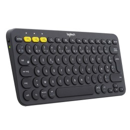 Logitech Multi-Device Keyboard K380 (Gris) Claviers Logitech Maroc