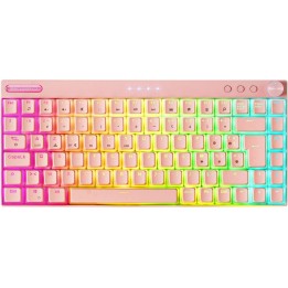 Mars Gaming MKCLOUD RGB Pink (Red Switch) Claviers Mars Gaming Maroc