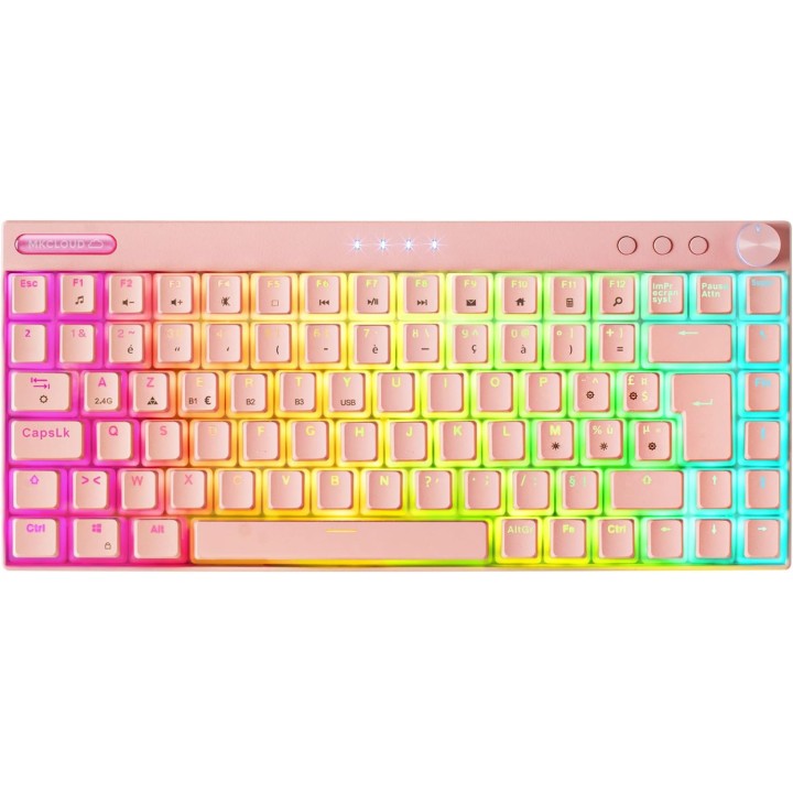 Mars Gaming MKCLOUD RGB Pink (Red Switch) Claviers Mars Gaming Maroc