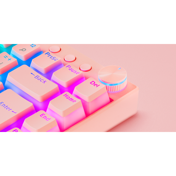 Mars Gaming MKCLOUD RGB Pink (Red Switch) Claviers Mars Gaming Maroc