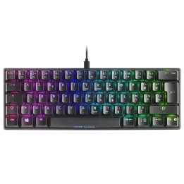 Mars Gaming MKMINI Black (Red Switch) Claviers Mars Gaming Maroc