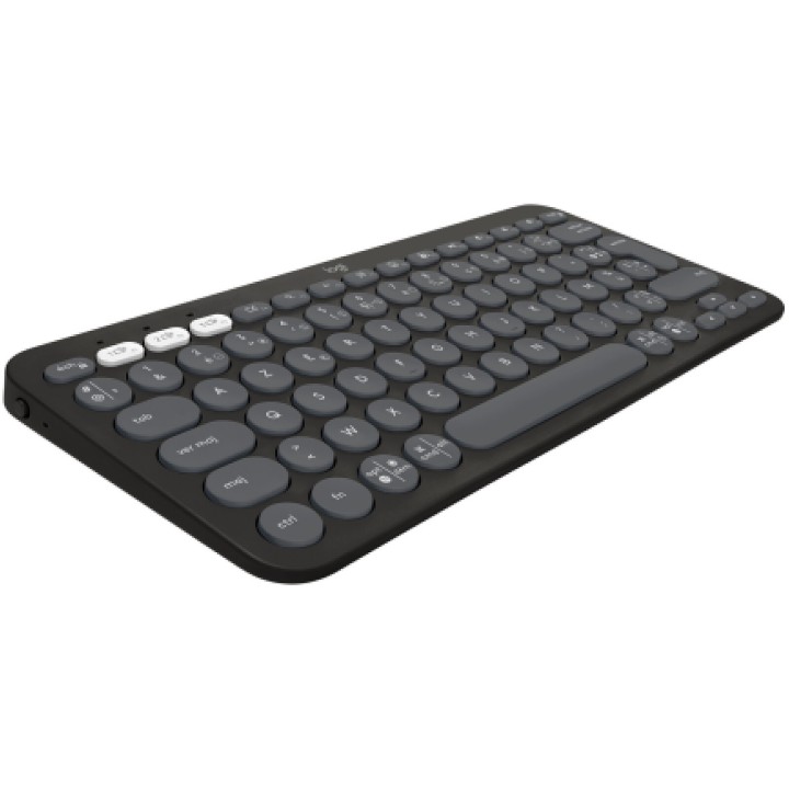 Logitech Pebble Keys 2 K380s (Graphite) Claviers Logitech Maroc