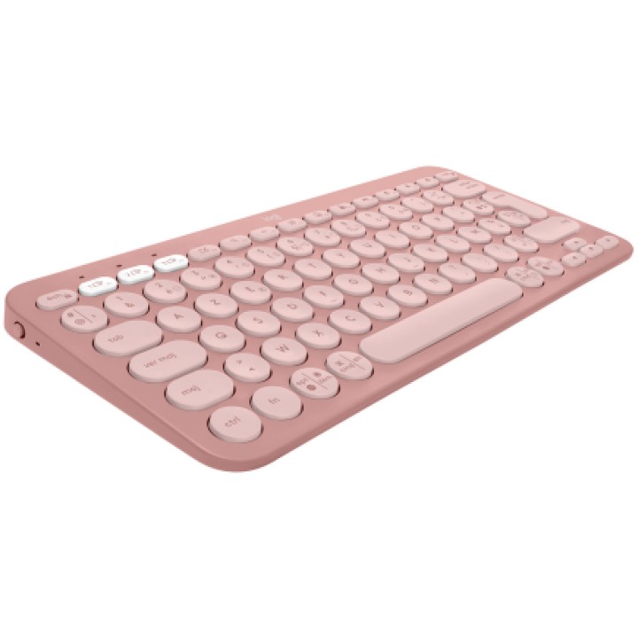Logitech Pebble Keys 2 K380s (Rose) Claviers Logitech Maroc