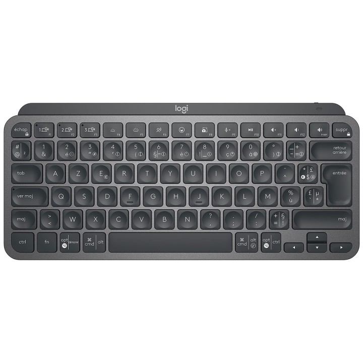 Logitech MX Keys Mini (Graphite) Claviers Logitech Maroc