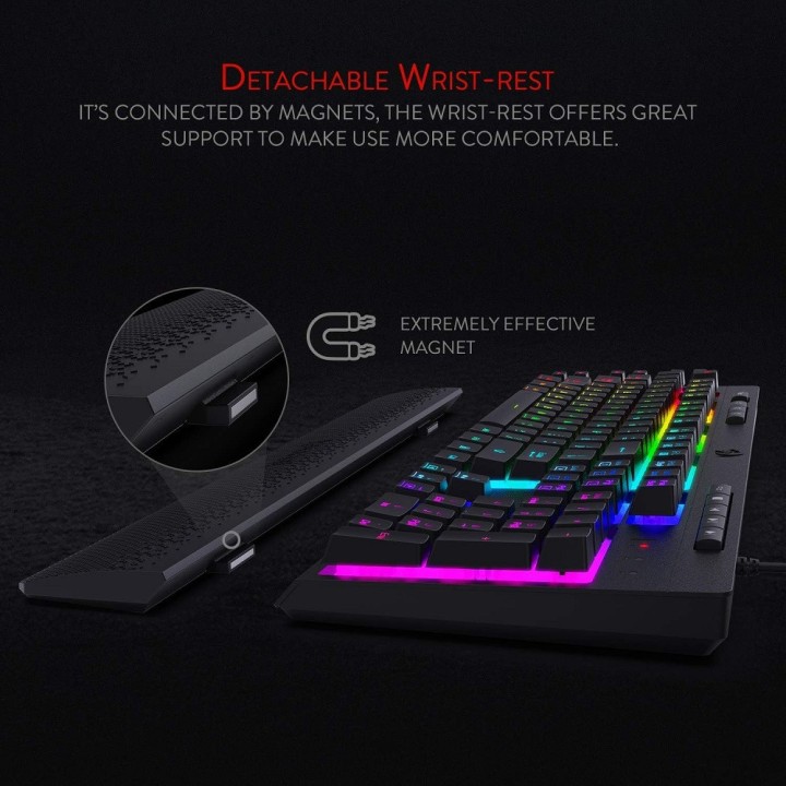 Redragon K512 Shiva RGB Claviers Redragon Maroc