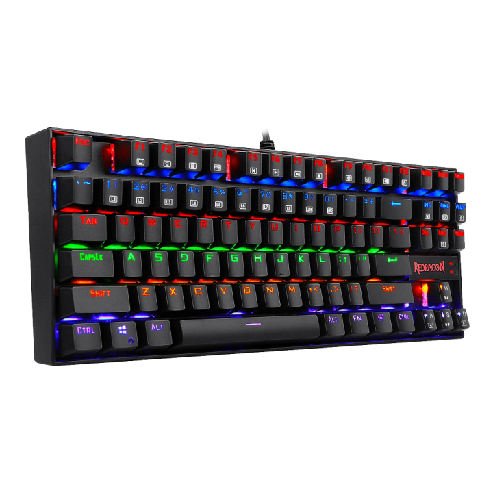 Redragon K552 TKL RGB (Outemu Blue Switches) Claviers Redragon Maroc