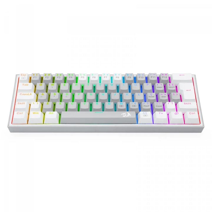 Redragon K617 Fizz 60% RGB Red Switches (Gray/White) Claviers Redra...