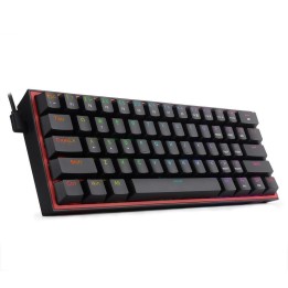 Redragon K617 Fizz 60% RGB Red Switches (Black) Claviers Redragon M...