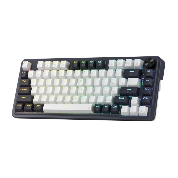 Redragon K673 PRO 75% Wireless RGB Red Switches (Abyssal Blue) Clav...