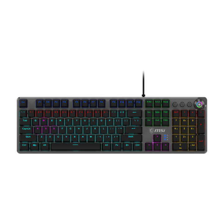 MSI Forge GK310 Red Switches Claviers MSI Maroc